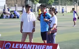 [ẢNH] THPT Lê Văn Thiêm tưng bừng cọ xát, hướng tới giải Báo ANTĐ 2020