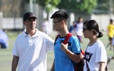 [ẢNH] THPT Lê Văn Thiêm tưng bừng cọ xát, hướng tới giải Báo ANTĐ 2020