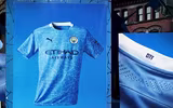 [ẢNH] Cận cảnh mẫu áo đấu mới đẹp lạ của Man City
