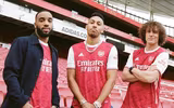 [ẢNH] Ngắm David Luiz, Aubameyang trong áo đấu mùa tới của Arsenal