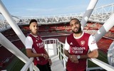 [ẢNH] Ngắm David Luiz, Aubameyang trong áo đấu mùa tới của Arsenal