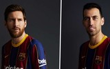 [ẢNH] Barcelona ra mắt áo đấu mới giống hệt áo phụ của... Real Madrid