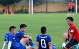 Công Phượng và đồng đội vui vẻ 