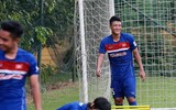 Công Phượng và đồng đội vui vẻ 