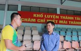 Trưởng đoàn Việt Nam thị sát 