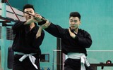 Trưởng đoàn Việt Nam thị sát 