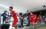 Tuyển thủ U22 Việt Nam rèn cơ bắp trước thềm SEA Games 29