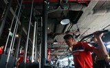 Tuyển thủ U22 Việt Nam rèn cơ bắp trước thềm SEA Games 29