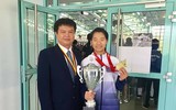 [Ảnh] Chân dung nữ võ sỹ tuổi teen giành HCV lịch sử cho karate Việt Nam