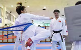 [Ảnh] Chân dung nữ võ sỹ tuổi teen giành HCV lịch sử cho karate Việt Nam
