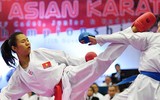 [Ảnh] Chân dung nữ võ sỹ tuổi teen giành HCV lịch sử cho karate Việt Nam
