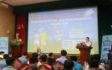 Hình ảnh lễ bốc thăm chia bảng giải bóng đá học sinh THPT Hà Nội 2017