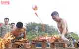 Nữ chiến sỹ tự vệ nổi bật giữa hội thao lực lượng vũ trang Thủ đô