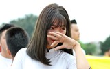 Nữ sinh Hà thành điệu đà trong tà áo trắng giải bóng đá học trò