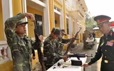 Bộ đội Hà Nội thi bắn súng trường, gói thuốc nổ, võ chiến đấu
