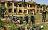 Bộ đội Hà Nội thi bắn súng trường, gói thuốc nổ, võ chiến đấu