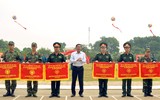 Bộ đội Hà Nội thi bắn súng trường, gói thuốc nổ, võ chiến đấu