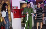 Kiểm tra đột xuất hai cơ sở karaoke trên phố Trần Thái Tông