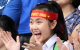 Sắc thái cảm xúc đáng yêu của nữ sinh Hà Nội khi xem penalty