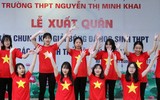 [ẢNH] Nữ sinh Hà thành khoe tài sắc qua các tiết mục biểu diễn đặc sắc