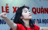 [ẢNH] Nữ sinh Hà thành khoe tài sắc qua các tiết mục biểu diễn đặc sắc