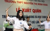 Thầy trò trường Nguyễn Thị Minh Khai tưng bừng xuất quân