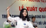 [ẢNH] Nữ sinh Hà thành khoe tài sắc qua các tiết mục biểu diễn đặc sắc