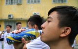 Thầy trò trường Nguyễn Thị Minh Khai tưng bừng xuất quân