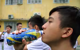 Thầy trò trường Nguyễn Thị Minh Khai tưng bừng xuất quân