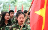 Lễ xuất quân đậm màu sắc của đương kim vô địch THPT Trần Quốc Tuấn