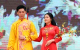 [ẢNH] Nữ sinh Hà thành khoe tài sắc qua các tiết mục biểu diễn đặc sắc