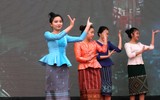 [ẢNH] Nữ sinh Hà thành khoe tài sắc qua các tiết mục biểu diễn đặc sắc