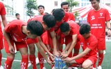 Lễ xuất quân đậm màu sắc của đương kim vô địch THPT Trần Quốc Tuấn
