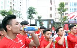 Lễ xuất quân đậm màu sắc của đương kim vô địch THPT Trần Quốc Tuấn