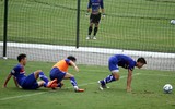 Tuyển thủ U23 vào bóng không khoan nhượng trước giờ 