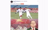 Tuyển thủ U23 Việt Nam viết gì lên facebook sau chiến thắng lịch sử?