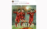 Tuyển thủ U23 Việt Nam viết gì lên facebook sau chiến thắng lịch sử?