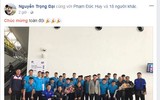 Tuyển thủ U23 Việt Nam viết gì lên facebook sau chiến thắng lịch sử?