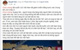 Tuyển thủ U23 Việt Nam viết gì lên facebook sau chiến thắng lịch sử?