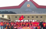 Hàng ngàn CĐV Việt Nam đang đổ về Thường Châu cổ vũ đội tuyển U23