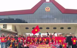 Hàng ngàn CĐV Việt Nam đang đổ về Thường Châu cổ vũ đội tuyển U23
