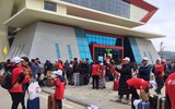 Hàng ngàn CĐV Việt Nam đang đổ về Thường Châu cổ vũ đội tuyển U23