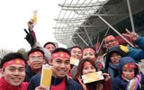 Hàng ngàn CĐV Việt Nam đang đổ về Thường Châu cổ vũ đội tuyển U23