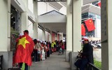 Hàng ngàn CĐV Việt Nam đang đổ về Thường Châu cổ vũ đội tuyển U23