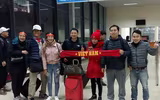 Hàng ngàn CĐV Việt Nam đang đổ về Thường Châu cổ vũ đội tuyển U23