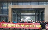Hàng ngàn CĐV Việt Nam đang đổ về Thường Châu cổ vũ đội tuyển U23