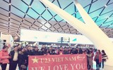 Hàng ngàn CĐV Việt Nam đang đổ về Thường Châu cổ vũ đội tuyển U23