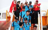 U23 Việt Nam giải tán, các tuyển thủ hồi hương trong vinh quang