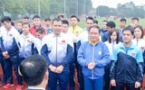 Bộ trưởng Nguyễn Ngọc Thiện bắn phát súng khai xuân tại Trung tâm Nhổn
