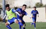 [ẢNH] Tuyển thủ Việt Nam bắt nhịp chiến thuật 3-4-3 cùng thầy Park